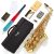 Mendini By Cecilio Eb Alto Saxophone – Case, Tuner, Mouthpiece, 10 Reeds, Pocketbook- MAS-BK r E Flat Musical Instruments