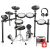 Donner DED-200 Electric Drum Sets, Electric Drum Kits with Quiet Mesh Drum Pads, 2 Cymbals w/Choke, 31 Kits and 450+ Sounds, Throne, Headphones, Sticks, USB MIDI, Melodics Lessons (5 Pads, 3 Cymbals)