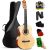 Pyle Classical Acoustic Guitar 36 Inch Junior Size Beginner Starter Kit Steel String Guitarra Acustica Bundle Pack with Gig Bag,Tuner, Picks, Strap for Students Practice, Kids, Adults