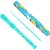 Descant Soprano Recorder Music Recorder Instrument For Kids Flute Kids Recorder With Cleaning Rod + Case Bag (Green)